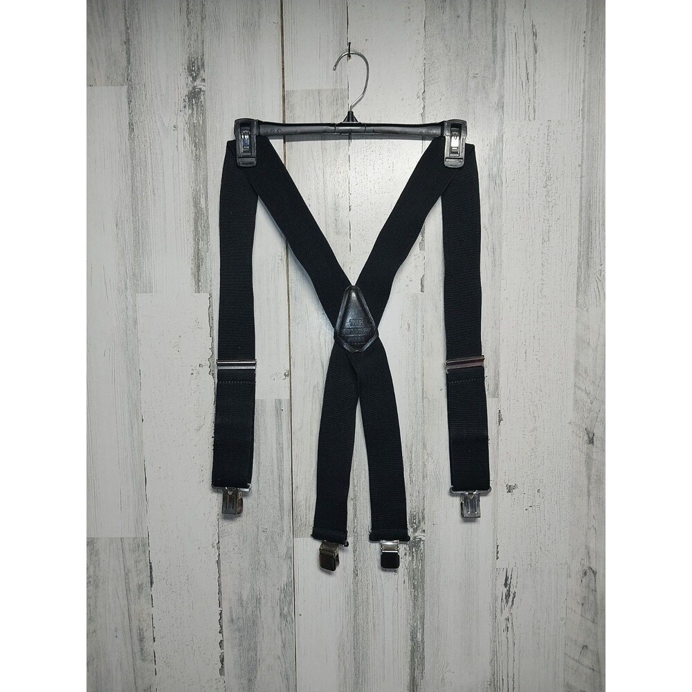 The Redneck Store Men's XL Average Fit Black 2" Suspenders